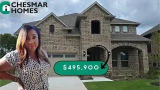 Chesmar Homes Tour | 4 Bedroom New Construction in Waxahachie TX | Ready Now