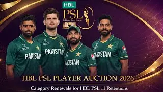 Big Names, Big Money! PSL 2026 Player Auction Update