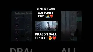 DRAGON BALL X BGMI 😍⚡ NEW UPDATE 🔥🗿 #shorts #dragonball #bgmi