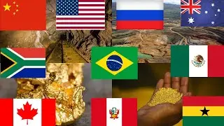 Top 10 Gold Production In The World 2020
