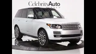 2016 LAND ROVER RANGE ROVER V8 SC VISION ASSIST CLIMATE COMFORT PACK