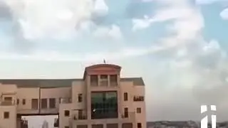 Semn pe cer in Ierusalim - Fenomen inexplicabil.