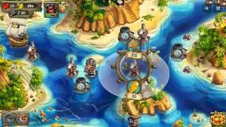Pirate Legends TD Tower Defense Gameplay on Android - Level 3