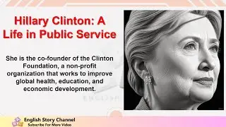 Learn English through biography Hillary Clinton A Life in Public Service.