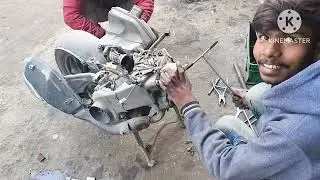 Scooty engine repair