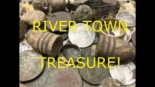 River Town Treasure! HUGE GOLD, Old SIlver, and Civil War Relics FOUND in Missouri!