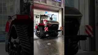 Case Quadtrac 785 &mdash; монстр среди тракторов: 16‑литровый двигатель, 30 тонн #caseih #трактор