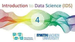 Data Science Lecture 4: Regression [part of the IDS course @RWTH]