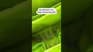 Schulranzen reinigen