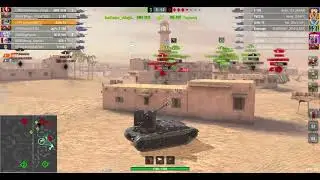 Grille 15 ~ Desert Sands Map ~ WoT Blitz Replay ~ My Replay #91