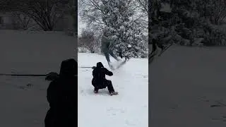 Snow scooter briflip