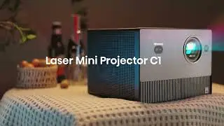 HISENSE C1TUK Smart 4K UHD HDR Laser Projector with Amazon Alexa