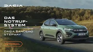 Der neue Dacia Sandero Stepway 2023: So nutzt du das Notrufsystem