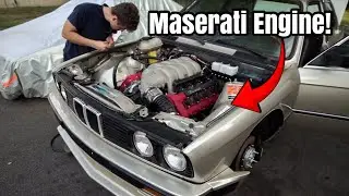PANDEM BMW E30 MASERATI SWAP