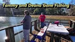Tammy and Deana Hodges Gone Fishing