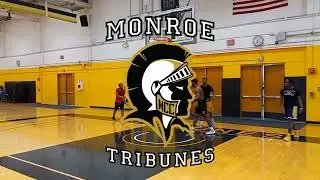 Triple Alley Dunk - Monroe Community College Basketball