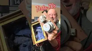70s Vintage TESLA ARS 710 SPEAKERS - BASS SPEAKER TESLA ARN 369 - TWEETER TESLA ARV 081 Sound Test