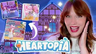 🏕️I Built a CAMP CABIN in Heartopia... So We Can LEVEL UP Together!