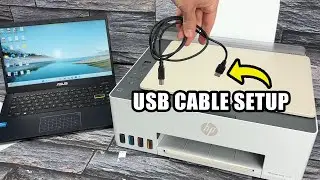 HP Smart Tank: как настроить с помощью USB-кабеля &mdash; ПК и Mac