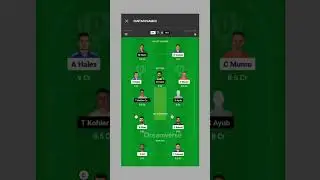ISL vs PES Dream11 Team #dream11 #shorts #youtubeshorts