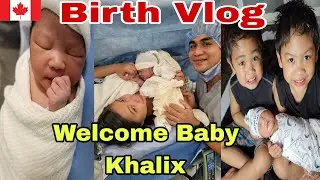 Our Third Baby in Canada | Birth Vlog | Giving Birth in Canada | Pregnancy Journey