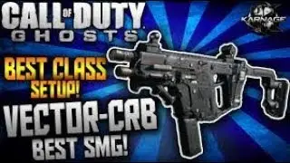 COD Ghosts: VECTOR Best SMG Class Setup! 100+ KILLS