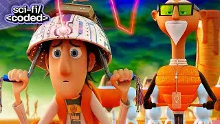 cloudy with a chance of meatballs 2 (2013) - sam is kidnapped and flint can't save her