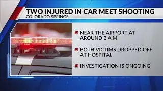 CSPD: One man, one minor injured in car meet shooting