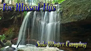 Solo Winter Camping But I Forgot Half The Camper