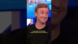 Here for Tom Felton and Emma Watson's friendship 😍 #TheOneShow #iPlayer