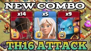 TH16 ROCKET BALLOON WITH SUPER MINIONS ATTACK STRATEGY | BEST TH16 ATTACK STRATEGY | Clash of Clans