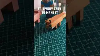 // paper Minecraft pig // #minecraft#pig#howtomake#papercraft#trendingshorts#support