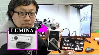 Lumina 4K Webcam connect to TV & atem mini pro