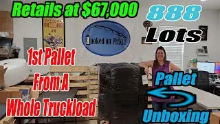 888 Lots Pallet Unboxing from my Truckload - Retails $67,000 - What did I get? - Online Reselling