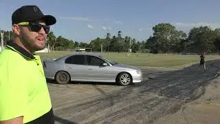 Supercharged VY Commodore Burnout L67