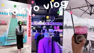 tokyo vlog: japanese food, New Jeans popup, pancakes, Wes Anderson Exhibition