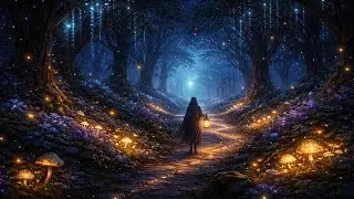 Journey Through the Glowing Forest: A Magical Sleep Story with Fireflies