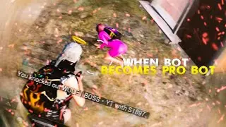 ⚡⚡WHEN BOT BECOMES PRO BOT⚡⚡| PUBG MONTAGE | NUX PUBG MOBILE