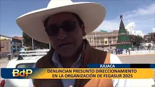 DENUNCIAN PRESUNTO DIRECCIONAMIENTO EN L A ORGANIZACI&Oacute;N DE FEGASUR 2025