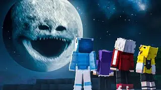 A LUA ACORDOU NO MINECRAFT!