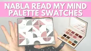 Nabla READ MY MIND Palette swatches
