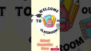 Decorative ideas for school #art #aestheticartandcrafts #diy #decoration #shortsfeed #shorts #school