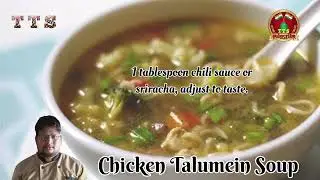 Chicken Talumein Soup complete recipe Chef Md Alamraza Khan restaurant style #@tts  #@TTS2.O