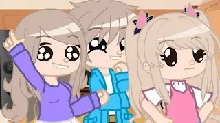 The Blonde Squad reacts to the future// Gacha club// Gachatuber_K