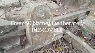 The Erased Soldiers of Osu Military Cemetery, Accra, Ghana, West Africa, Gold Coast