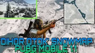PUBG MOBILE 1.1 BETA  'DIHOR OTOK' SNOW MAP GAMEPLAY