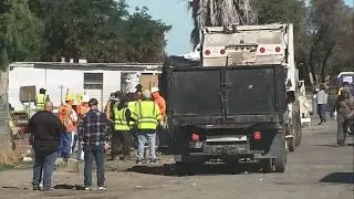 San Jose begins clearing city's largest encampment at Columbus Park