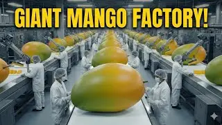 Inside a Dried Mango Factory: Preserving Exotic Fruit for Global Export (Full Process)
