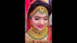 SUNSET BRIDAL EYES MAKEUP WITH COMPLETE HD TUTORIAL | INDIAN BRIDAL MAKEUP 2021 | HD MAKEUP LOOK