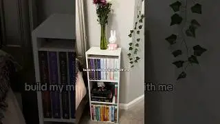 Mini bookshelf 📚 #bookshelf #books #booktube #bookslover #bookshelforganization #readerlife